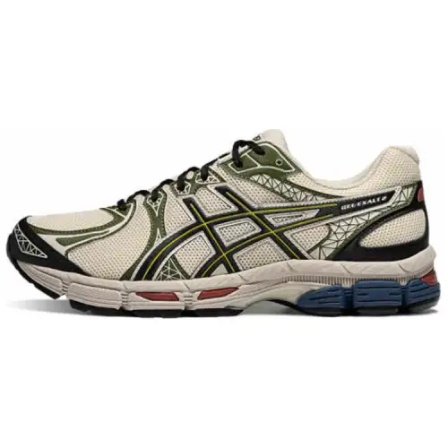 Asics Gel Exalt 2 Low top Casual Running Shoes Men's Beige Green