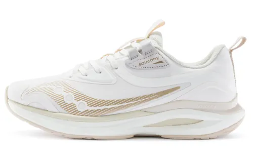 Saucony Jaeger Junior Gull 1.5 Breathable And Lightweight Low top Running Shoes Women's Pink White