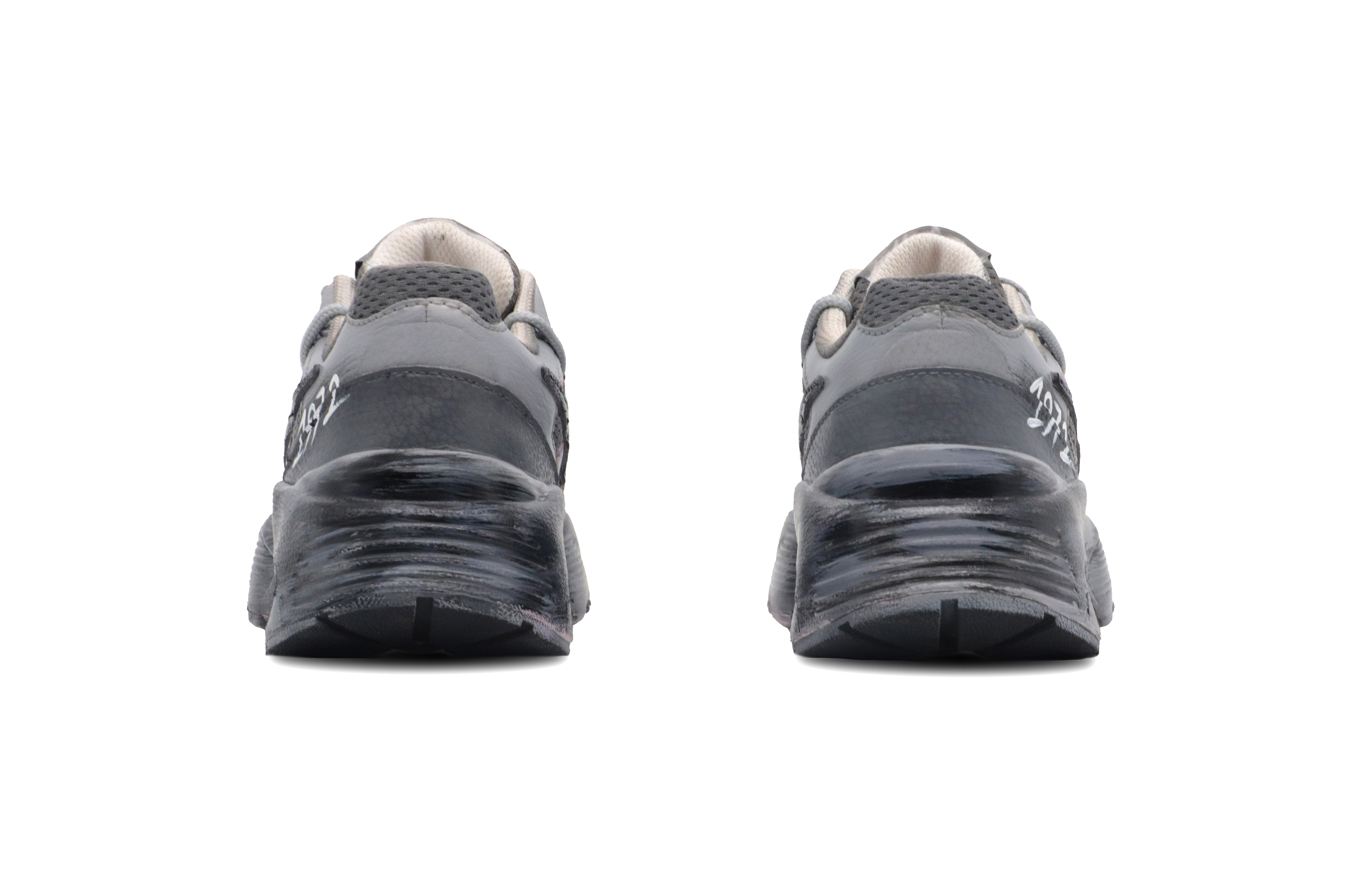 Nike Air Max Fusion Slip Resistant Abrasion Resistant Low top Running Shoes Women’s Gray Black