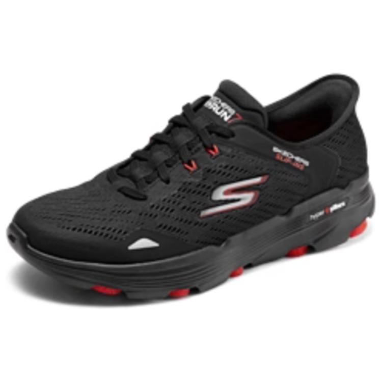 Skechers GO RUN Soft And Comfortable Low top Running Shoes Men’s Black