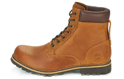 Timberland Rugged 6 Inch Waterproof Boots 'Medium Brown Full Grain'