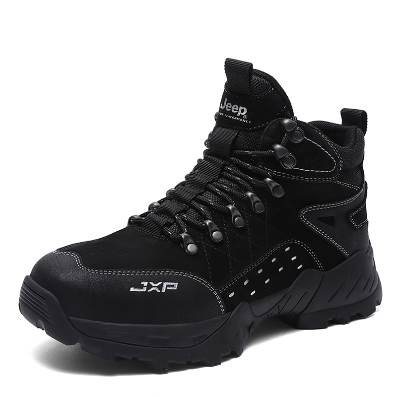 Jeep High top Outdoor Shoes Men’s Black