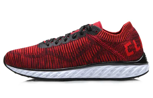 Li Ning Cloud 4 Fabric Cushioning Slip Resistant Abrasion Resistant Breathable Lightweight Low top Running Shoes Unisex