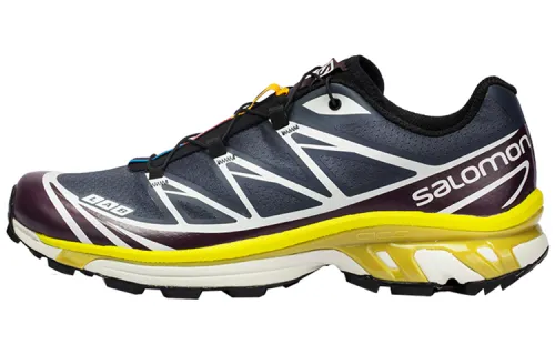 SALOMON XT 6 Trail 'Black Purple Yellow'