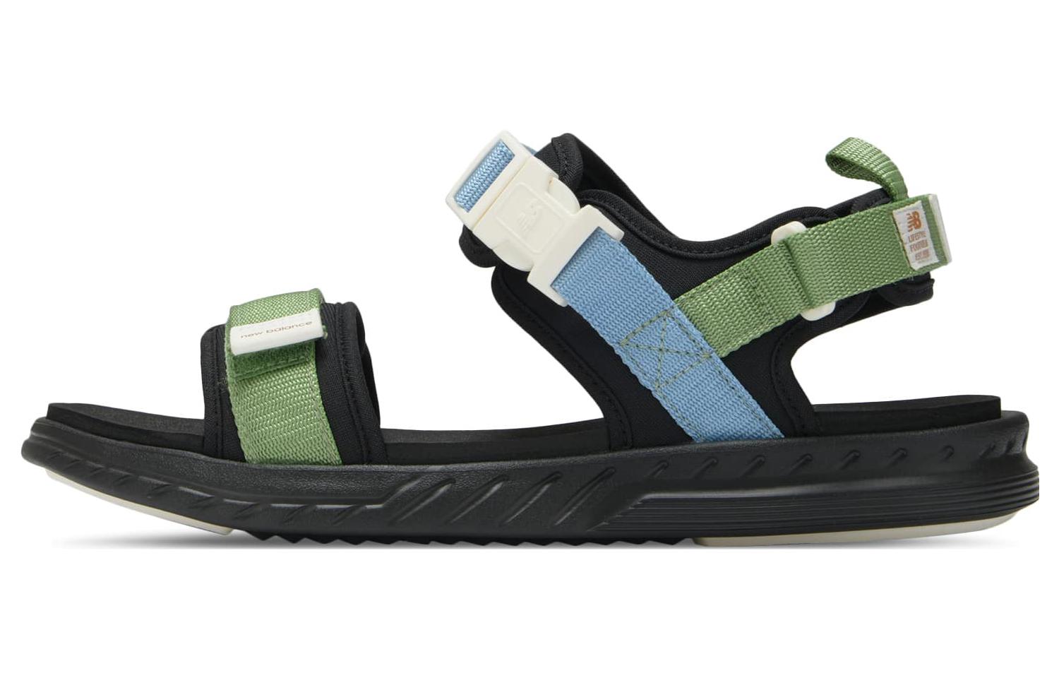 New Balance NB 600 Strap CB Roman Sandals Men's Green Black