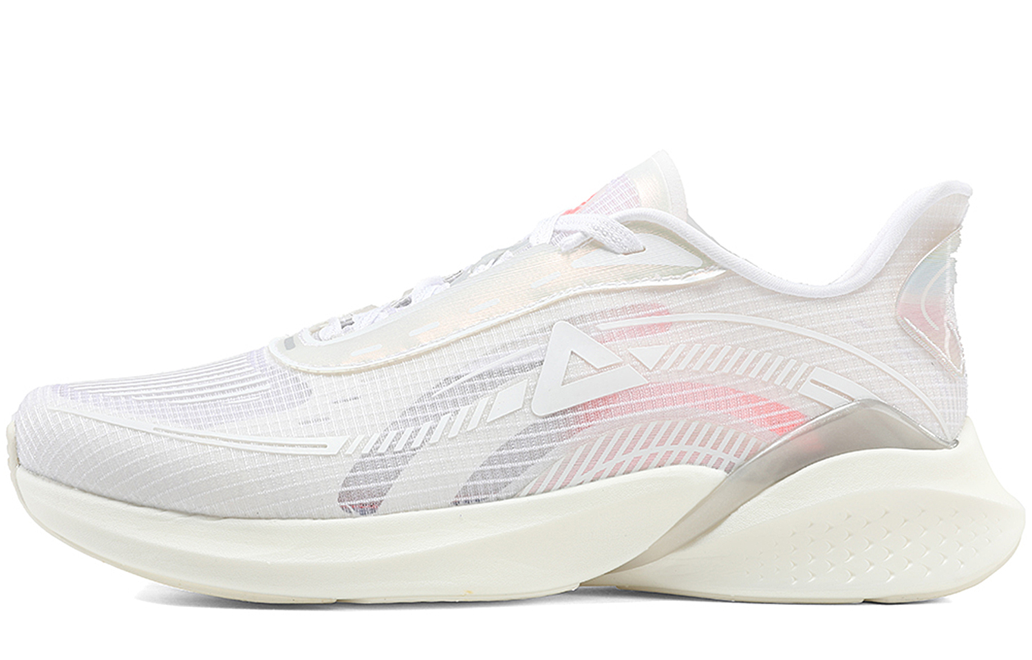 PEAK Flick 002 Sports Cushioning Slip Resistant Abrasion Resistant Low top Running Shoes Women’s Ecru