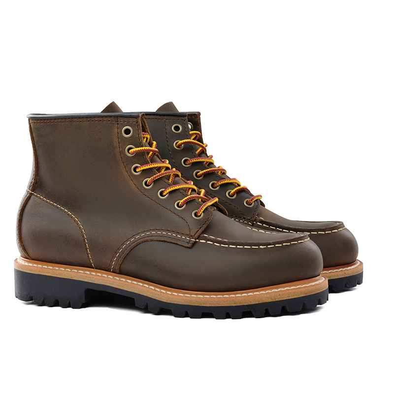 ROCKEY BAND Cushioning Abrasion Resistant Breathable Height Increasing Mid top Outdoor Shoes Men’s Dark Brown