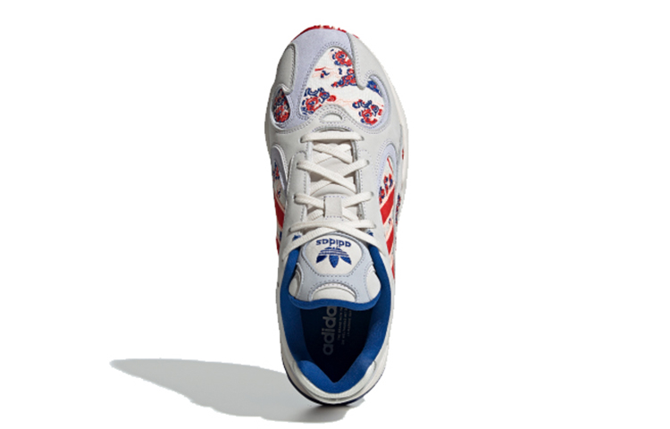 Кроссовки adidas originals Yung-1 (серо-синие) — фото 4