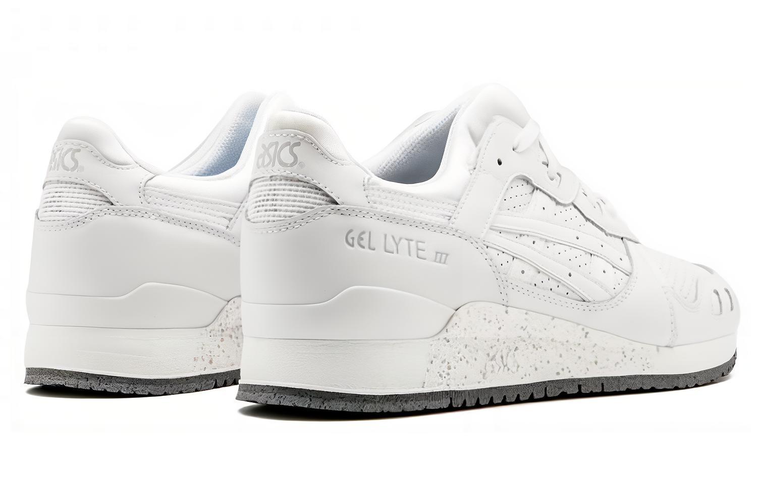 ASICS Gel Lyte 3 Casual Abrasion Resistant Breathable Low top Running Shoes Men’s White