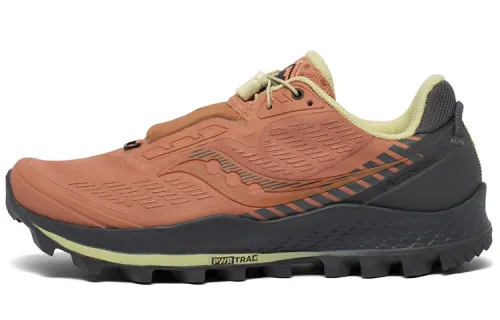 Saucony Peregrine Falcon 11 Running Shoes Women's Low Top Red/Gray/Black