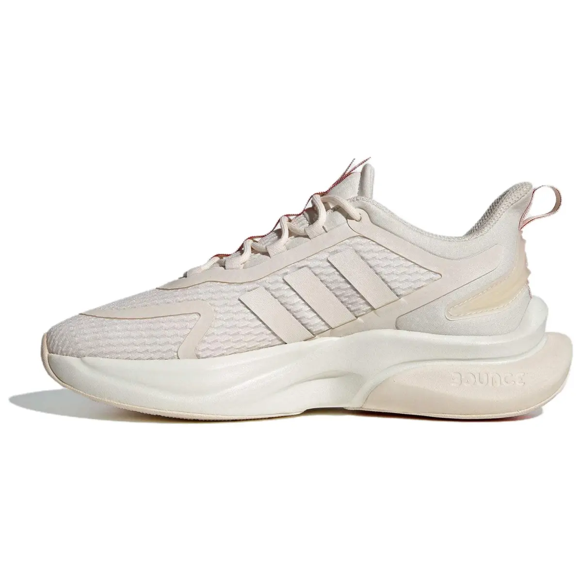 Adidas Alphabounce+ Comfortable Mesh, Textile Running Shoes Women's Ivory