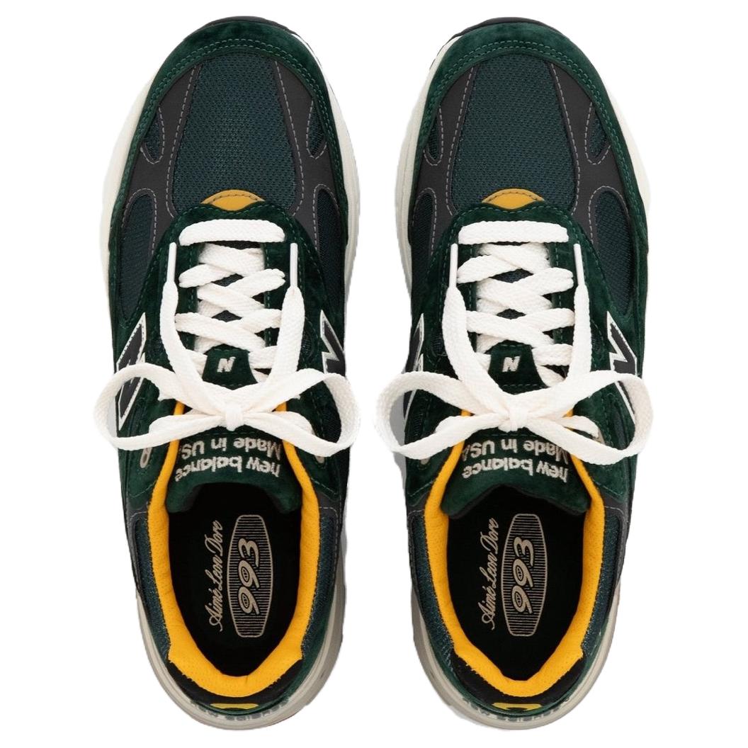 Унисекс кроссовки New Balance 993 (зеленый) — Зелёный — фото 4