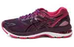 Asics GEL Nimbus 19 Fabric Low top Running Shoes Women's Black Pink