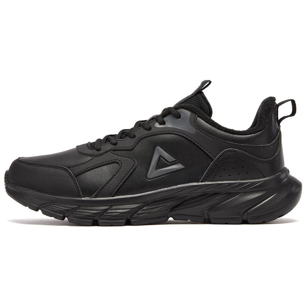 PEAK Slip Resistant Abrasion Resistant Low top Casual Running Shoes Men’s Black