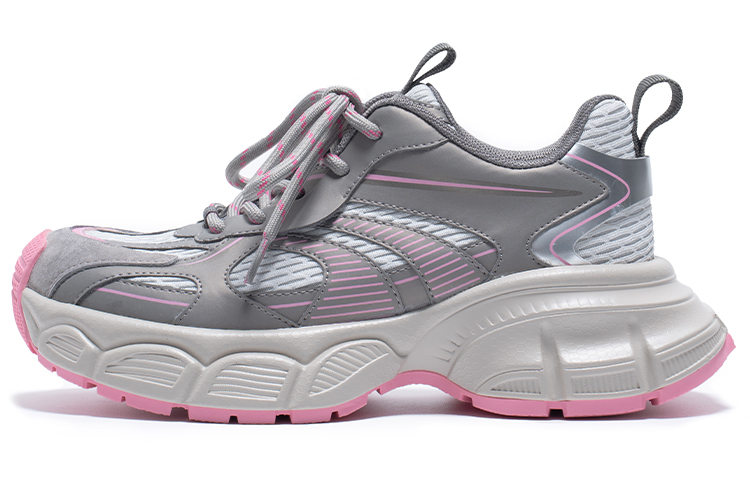 OG Offground Shan Xing Cushioning Abrasion Resistant Breathable Low top Casual Running Shoes Women’s Sand Pink