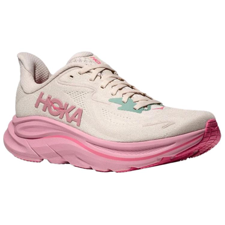 HOKA ONE ONE CLIFTON 10 Low top Rubber/Foam Marathon Training City Commuting Running Shoes Women’s Pink