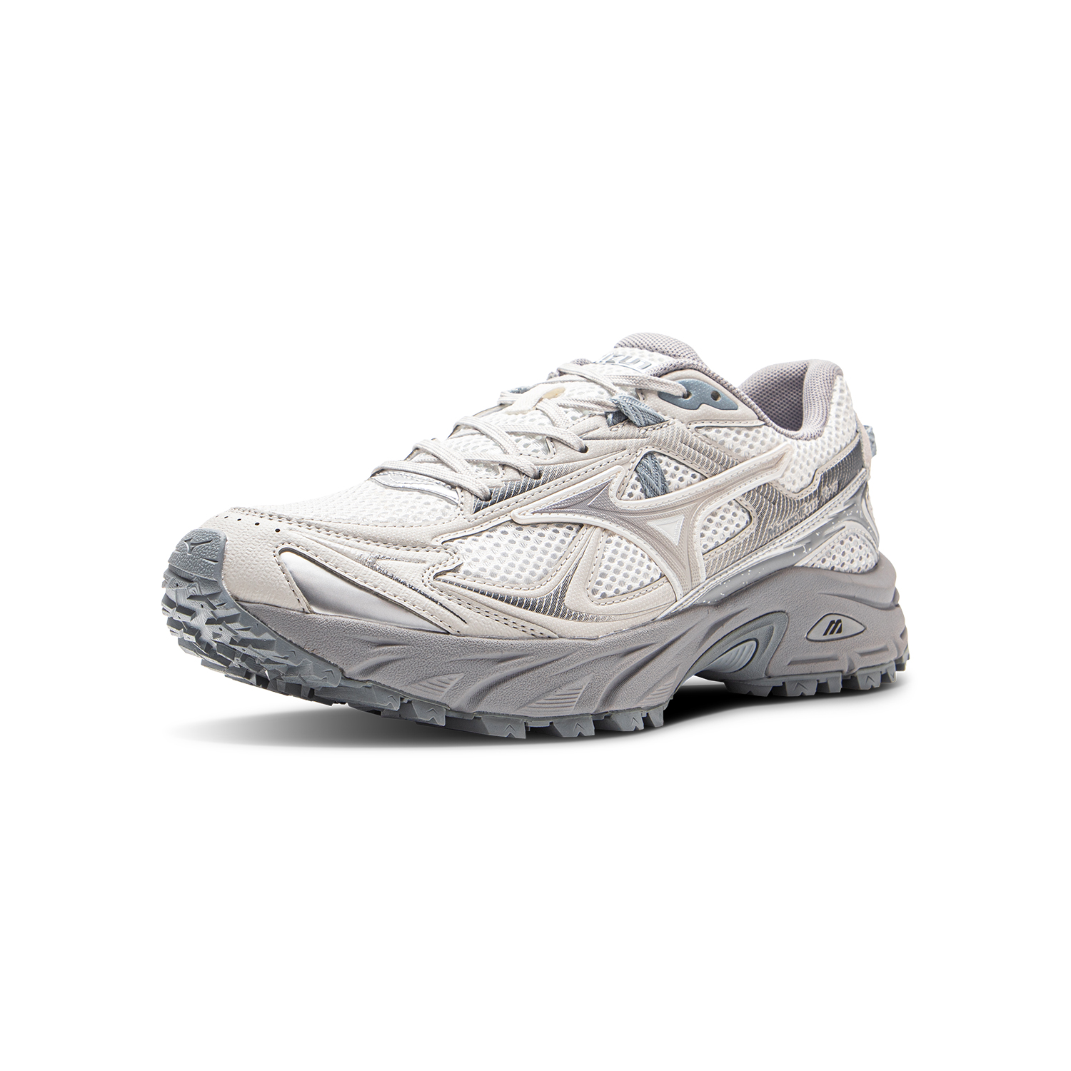 Mizuno FIYI TL Mesh Low top Casual Running Shoes Unisex Cool Gray White