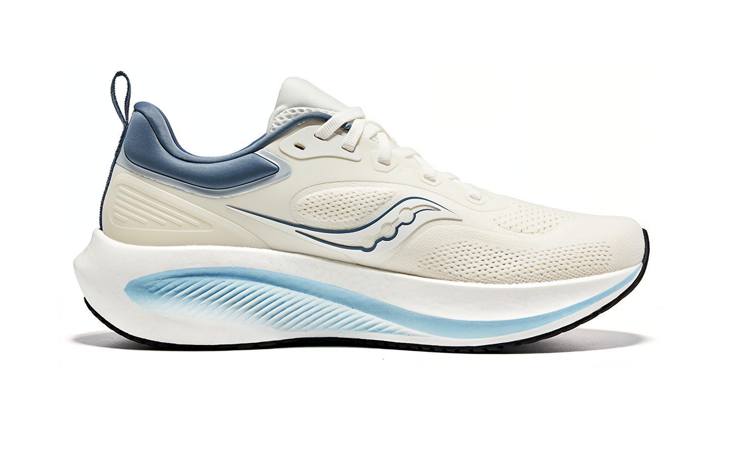 Saucony Surge 3 Fabric Coverage Rebound Lightweight Low top Casual Running Shoes Men’s White Blue