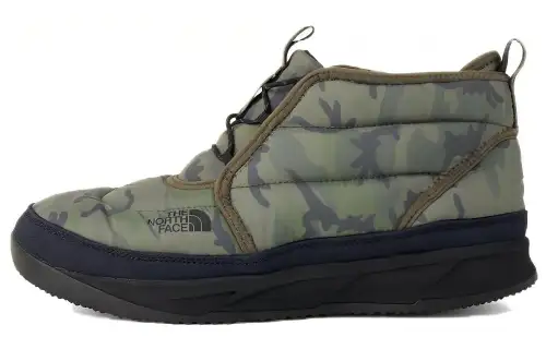 THE NORTH FACE Nupsi Chukka Wear resistant And Lightweight Mid top Outdoor Shoes Men's Green