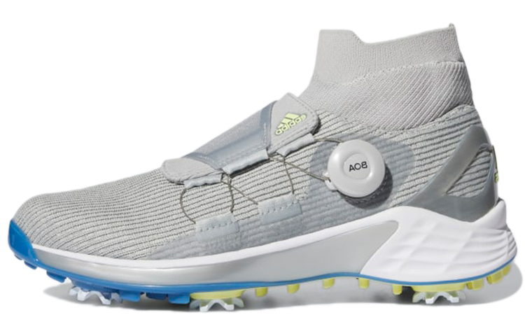 Adidas ZG21 protective shock-absorbing mid-top running shoes women's ash