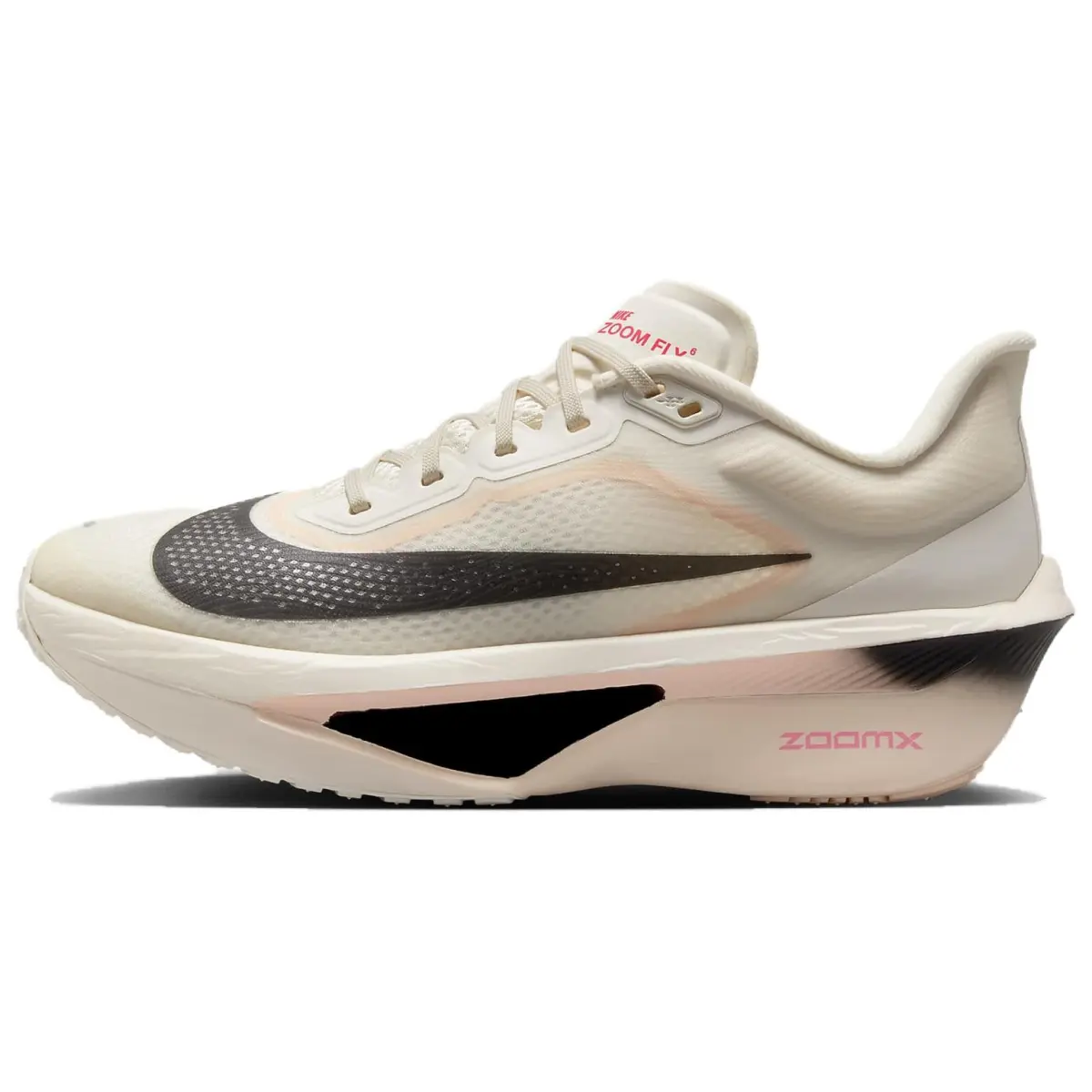 Nike Zoom Fly 6 Fabric Slip Resistant Abrasion Resistant Low top Marathon Training Long Distance Running Shoes