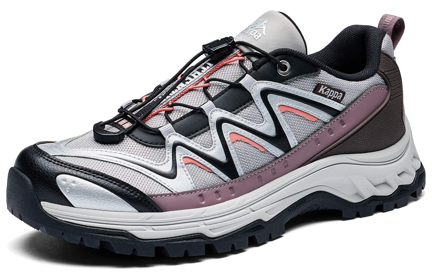 Kappa Outdoor Casual Low top Running Shoes Unisex Gray