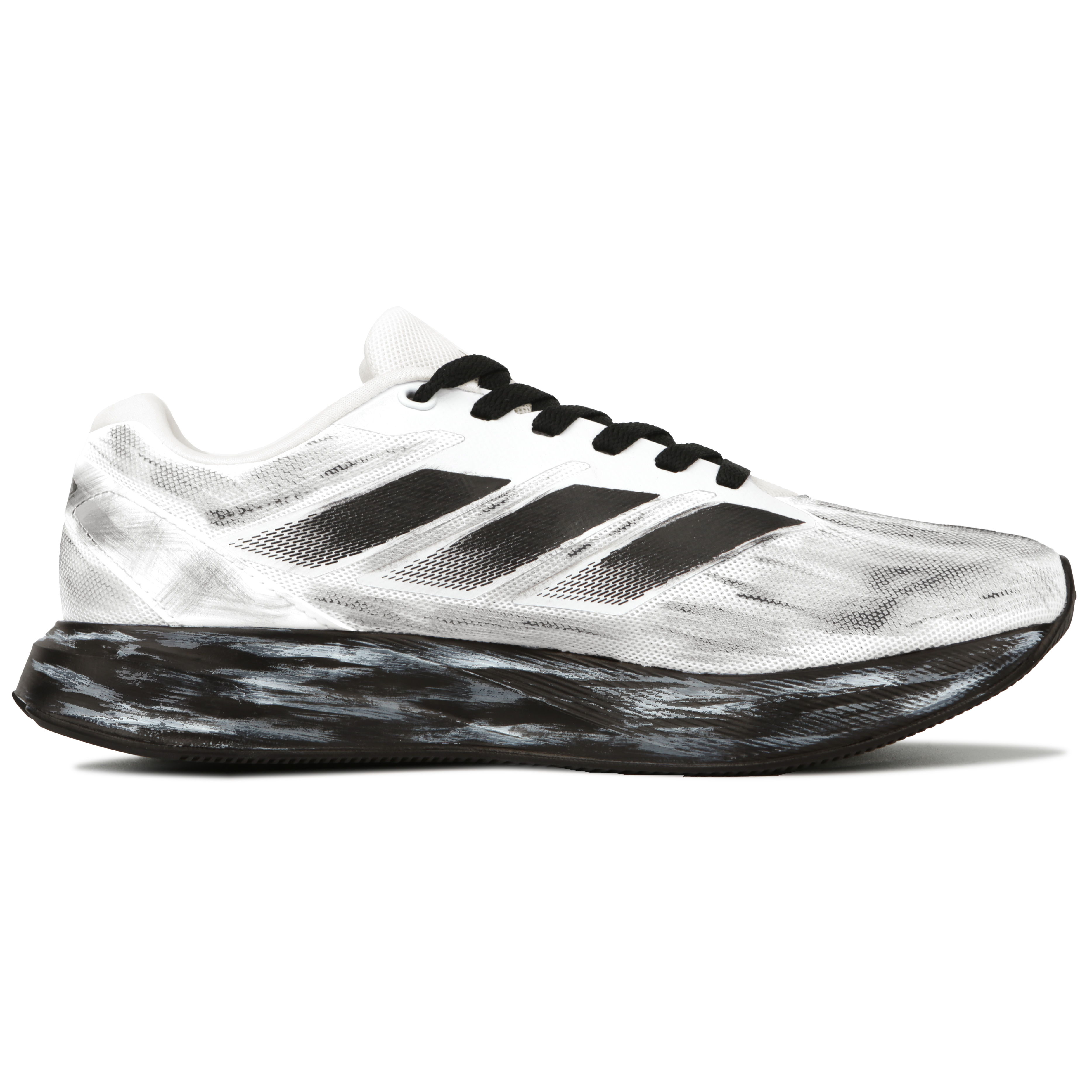 Adidas Duramo RC Cushioning Breathable Low top Training Sprint Racing Running Shoes Unisex Black White