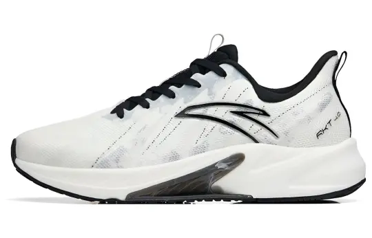 Anta Rocket 4.0 Training Fabric Slip Resistant, Abrasion Resistant, Breathable Low top Running Shoes Men's White Black