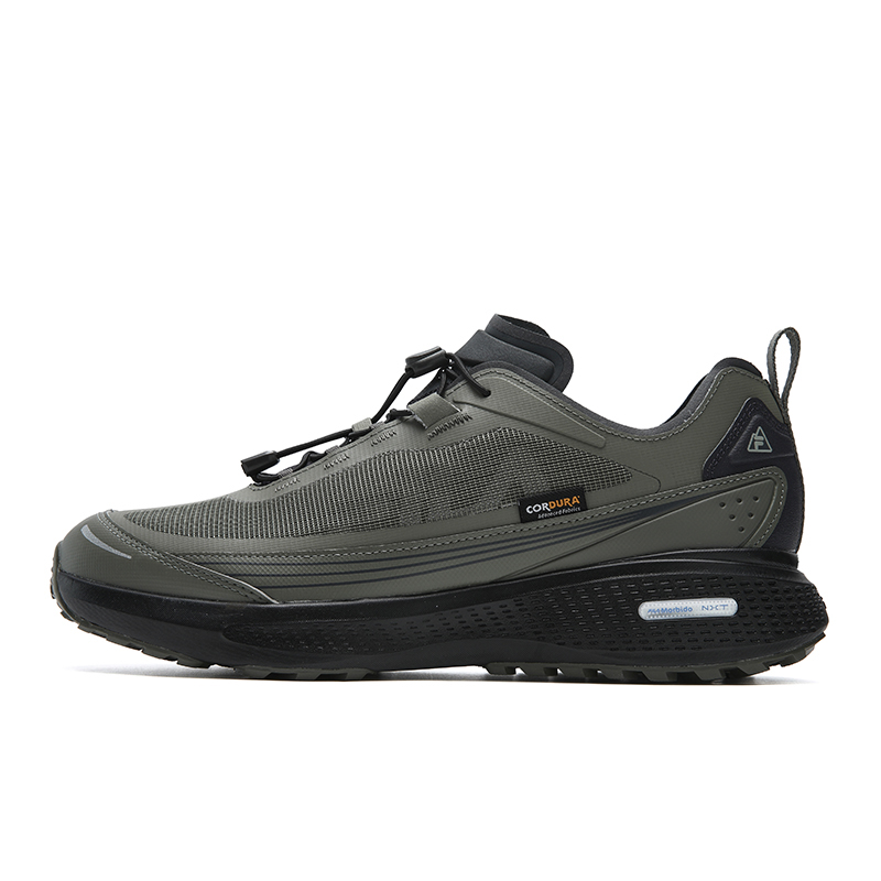 FILA NUVOLE 3 Cushioning Abrasion Resistant Breathable Lightweight Low top Outdoor Shoes Men’s Tea Gray