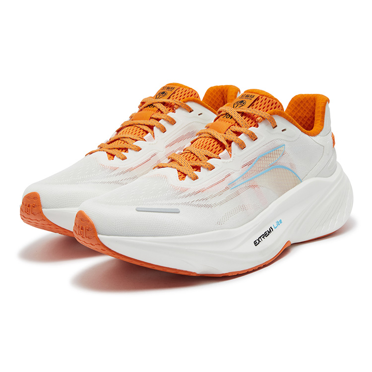 361° Abrasion Resistant Breathable Rebound Low top Casual Running Shoes Men’s Lava Orange