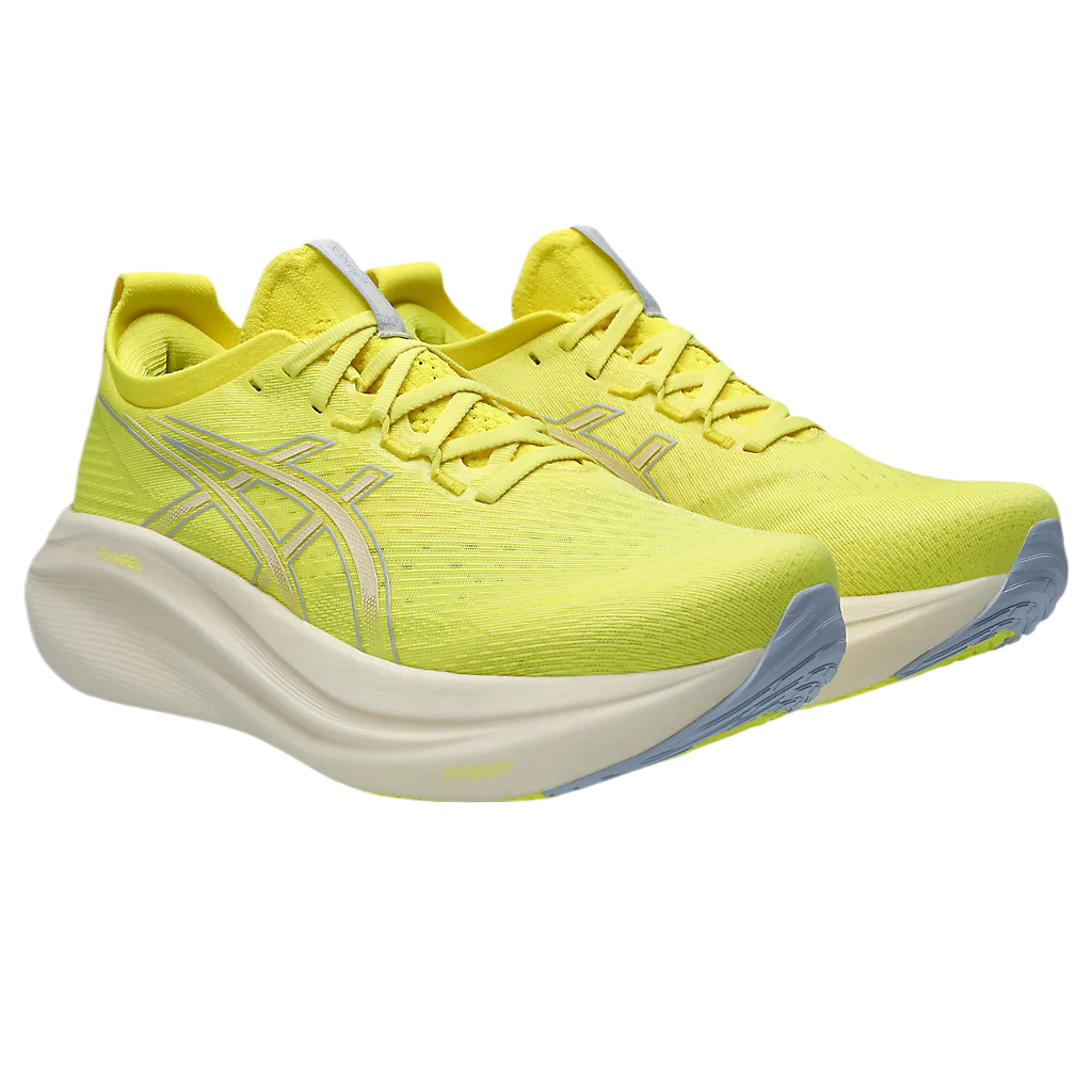 ASICS GEL NIMBUS 27 Fabric Low top Training Running Shoes Men’s Yellow