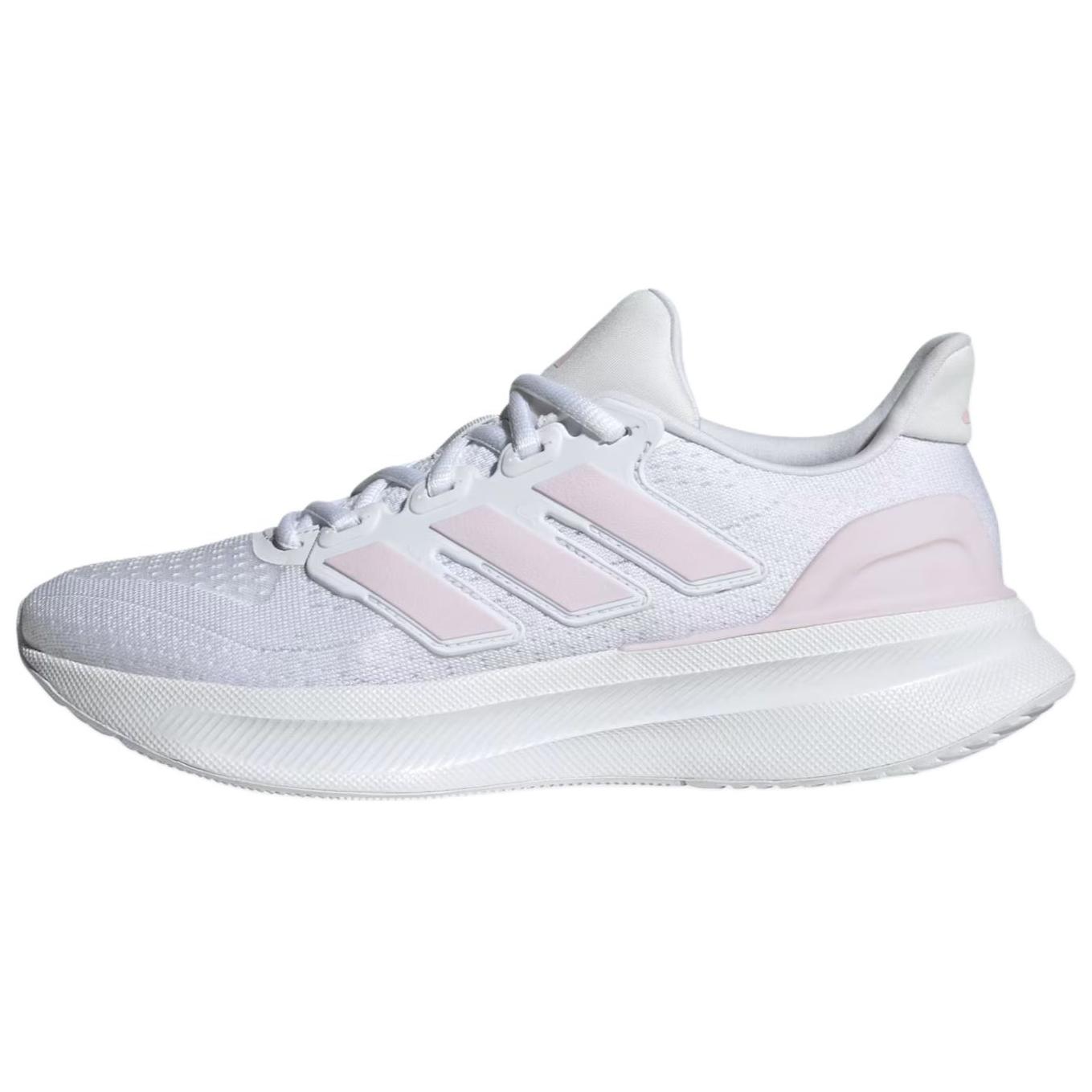 Женские кроссовки adidas ULTRARUN 5 (бело-розовые)