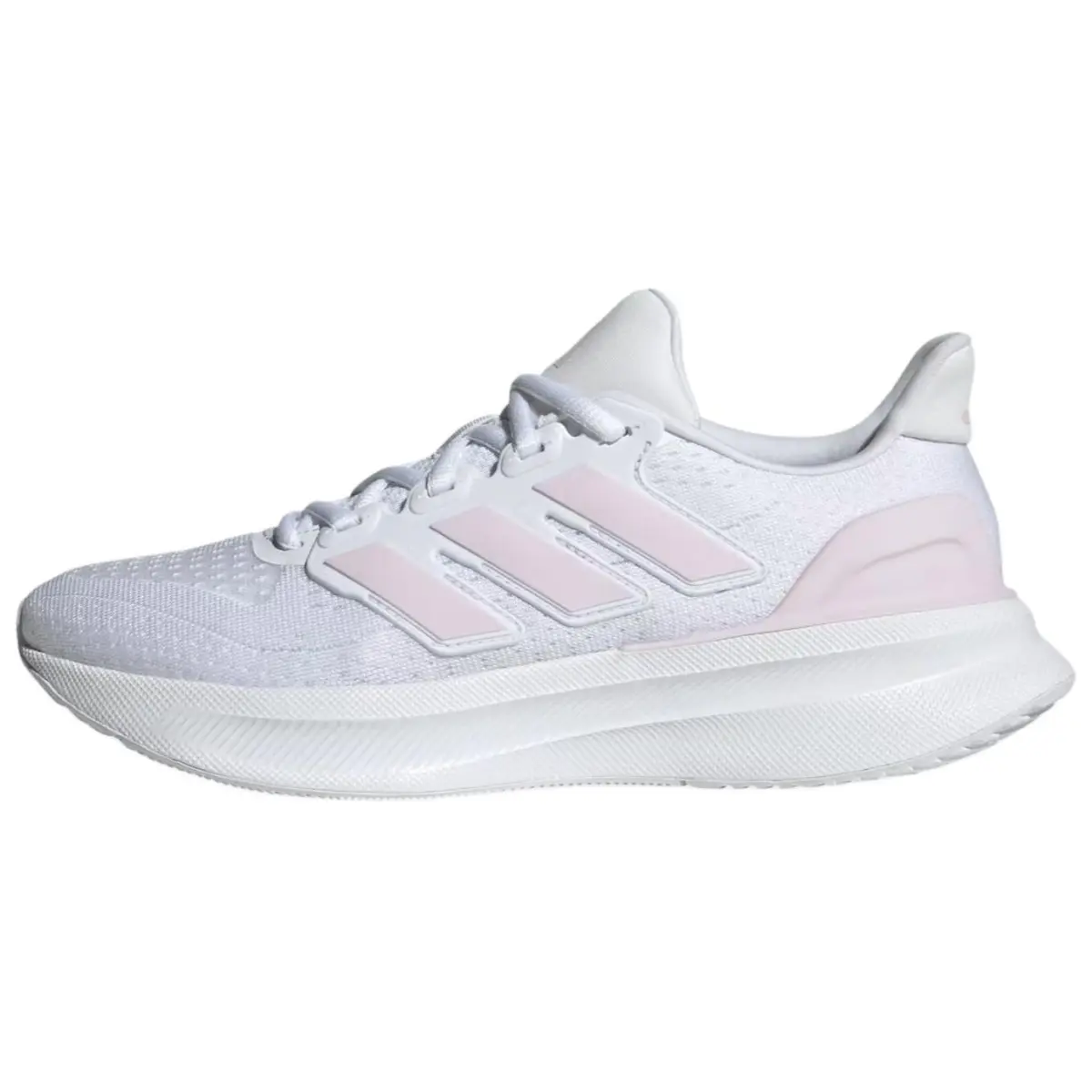 Adidas ULTRARUN 5 Slip Resistant Abrasion Resistant Low top Running Shoes Women's White Pink