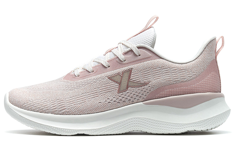 XTEP Soft Cube Fabric Cushioning Breathable Lightweight Abrasion Resistant Slip Resistant Low top Running Shoes Women’s