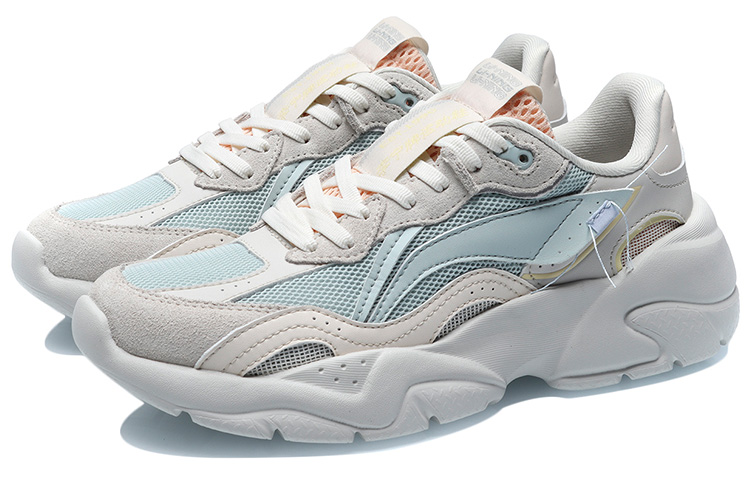 Li Ning Low top Running Shoes Women’s Light Blue Gray