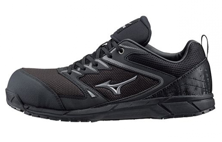 Mizuno Almighty Comfortable Slip Resistant, Abrasion Resistant, Breathable Low top Running Shoes Unisex Black