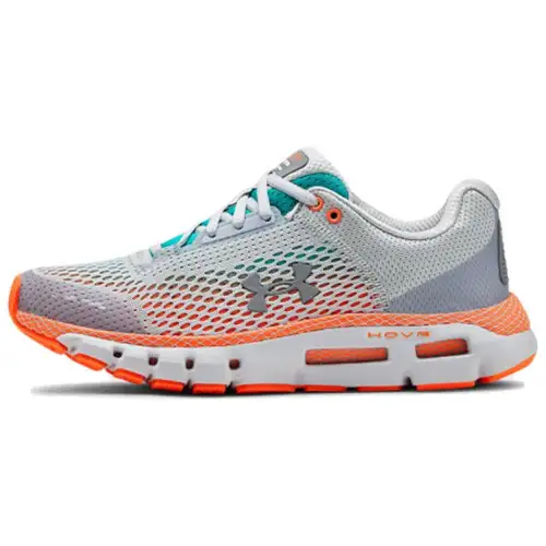 Under Armour HOVR Infinite Versatile Cushioning Low top Running Shoes Women's Orange Gray