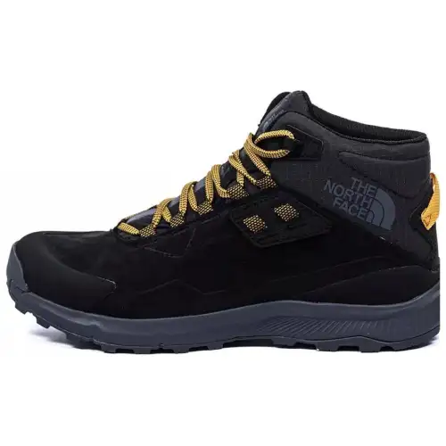 THE NORTH FACE Cr Agstone Lwather Waterproof Cushioning Anti-Slip And Wear-Resistant High-Top Outdoor Shoes Men's Black