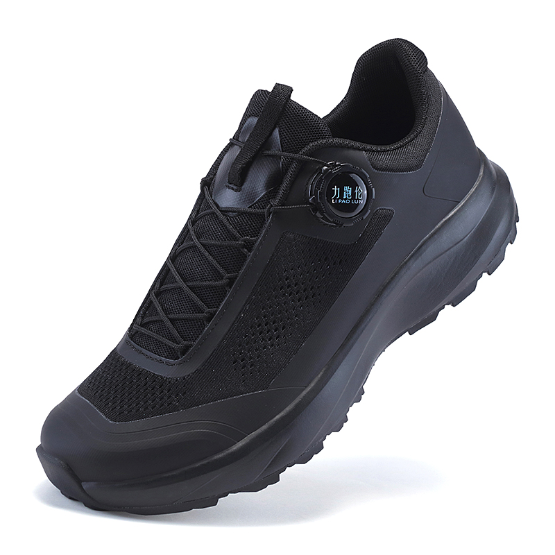 GQWE Slip Resistant, Abrasion Resistant, Waterproof Low top Outdoor Shoes Men’s Black