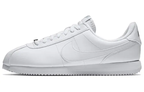 Nike Cortez Basic Leather White White Wolf Grey Mtllc Silver