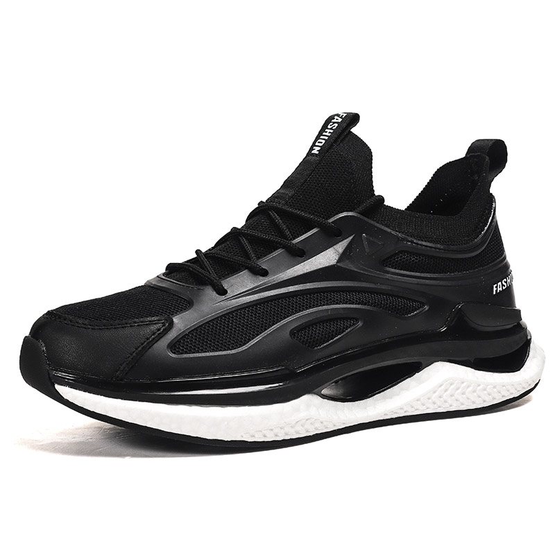 BAOZAOGONGYANG Cushioning Slip Resistant Abrasion Resistant Breathable Support Low top Running Shoes Men’s