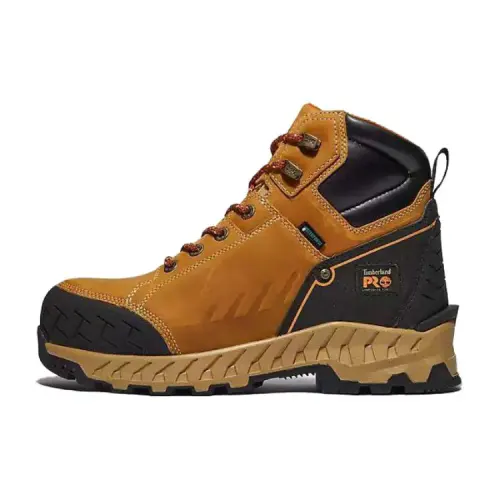 Timberland Fashion Trend Abrasion Resistant Height Increasing High top Outdoor Shoes Men's Yellow