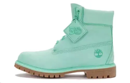 Timberland 50th Anniversary Edition Premium 6 Inch Waterproof Boot 'Light Green Nubuck'