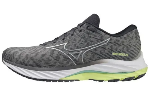 Mizuno Wave Rider 26 'Grey Lime'