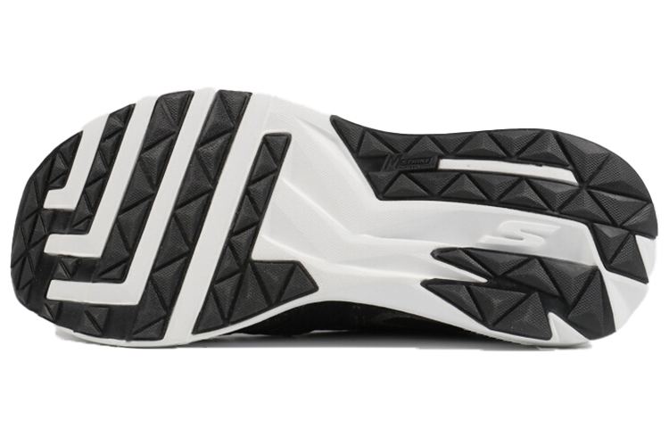 Женские кроссовки Skechers GO RUN Ride (черно-белые) — фото 4