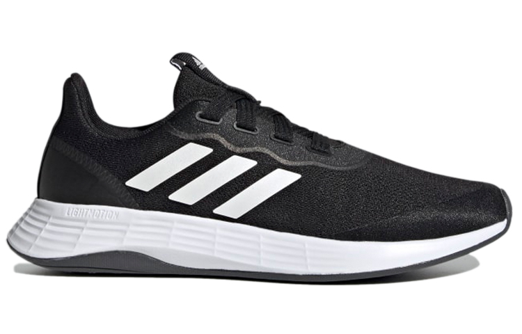 Женские кроссовки adidas Qt Racer Sport (черно-белые) — Чёрный / белый — фото 2