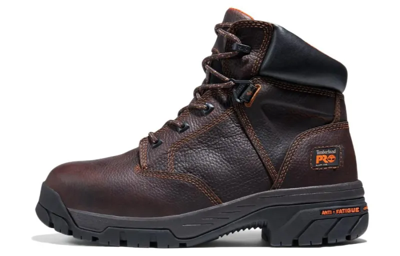 Timberland Leather Abrasion Resistant Cushioning Short Outdoor Boots Brown