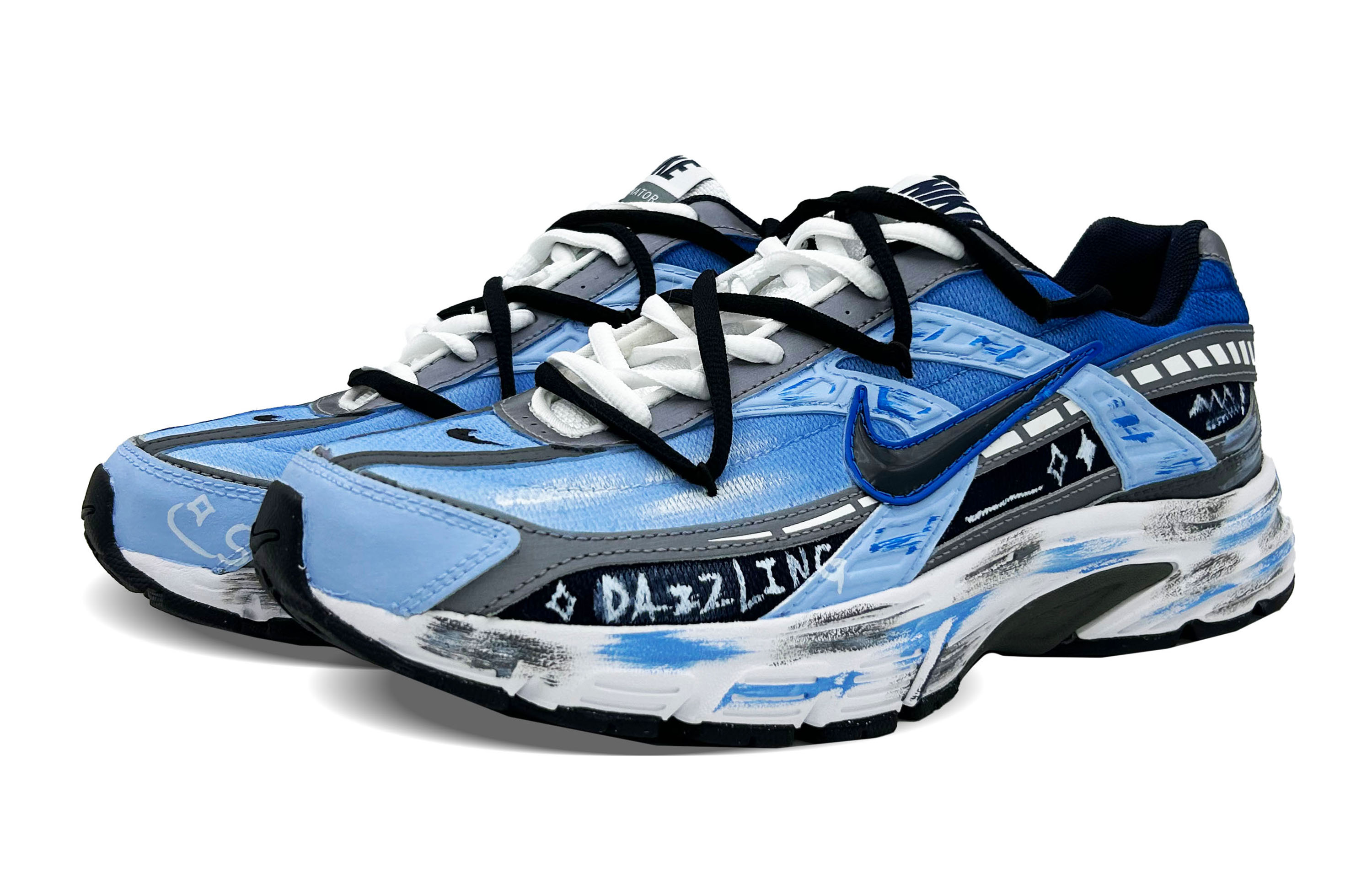 Nike Initiator Slip Resistant Abrasion Resistant Slip Resistant Abrasion Resistant Low top Running Shoes Men’s