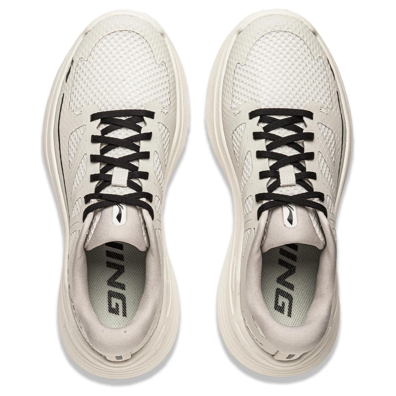Li Ning Ling Yue Cushioning, Wear Resistant Low top Running Shoes Women’s Silver Birch Gray
