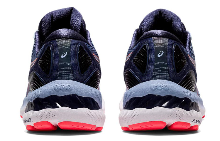 Женские кроссовки ASICS GEL-Nimbus 23 (серо-голубые) — 雾霾蓝 — фото 5
